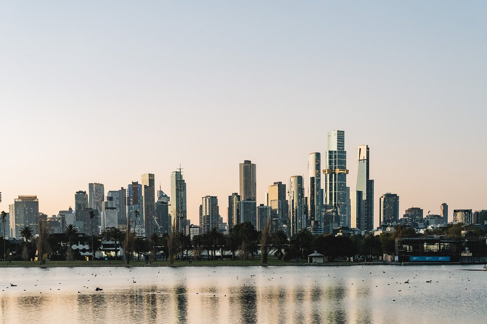 Carousel, Albert Park Lake wedding — evening reception, photographed by C2 Films