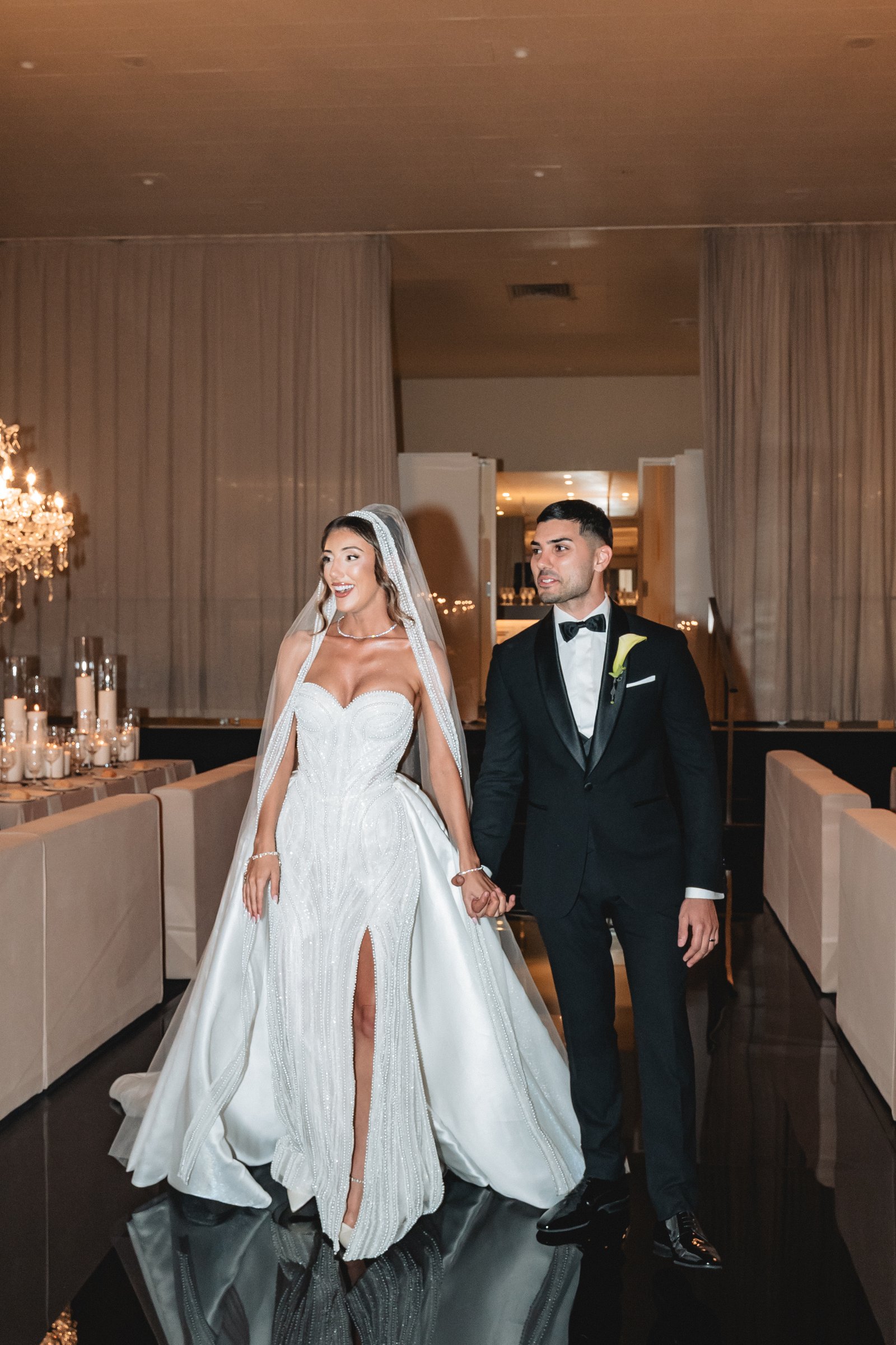 Leonda by the Yarra, Hawthorn wedding — first dance, photographed by C2 Films