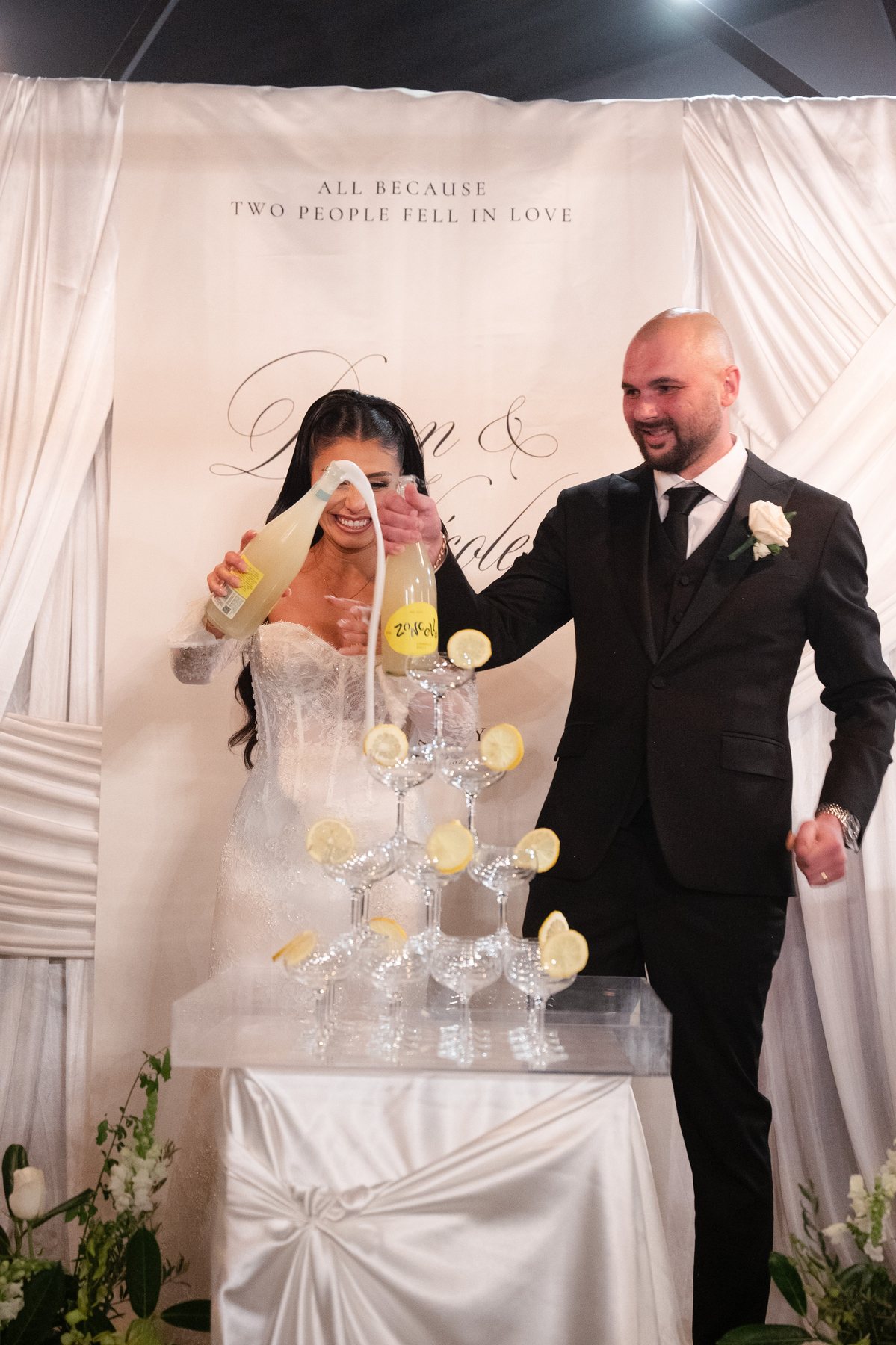 Zonzo Estate wedding — celebration in the barn, Yarra Valley, photographed by C2 Films