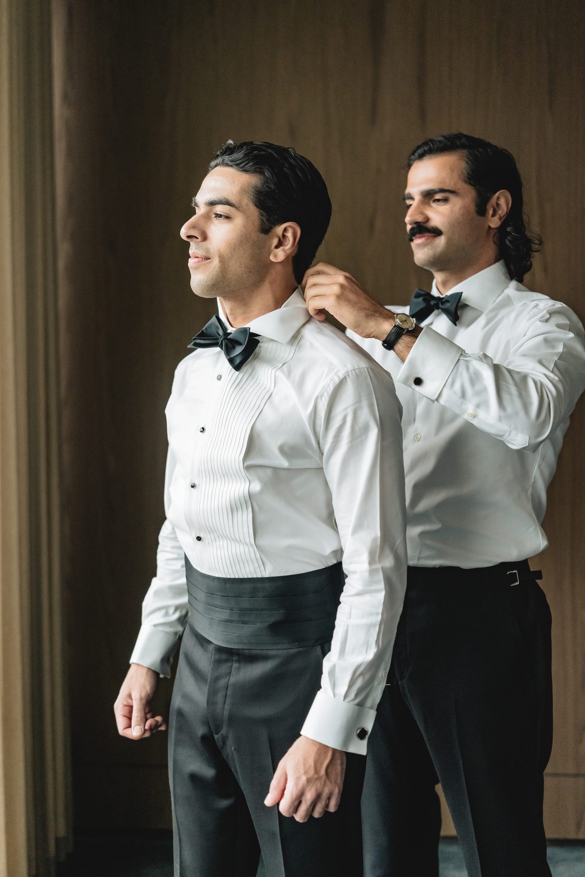Jack and Natasha bridal preparation — Melbourne wedding photography by C2 Films