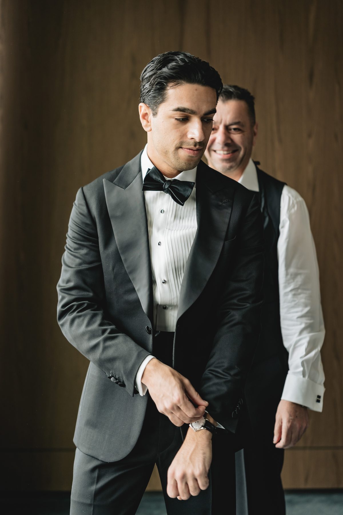 Jack and Natasha wedding morning preparations — Melbourne wedding photography by C2 Films