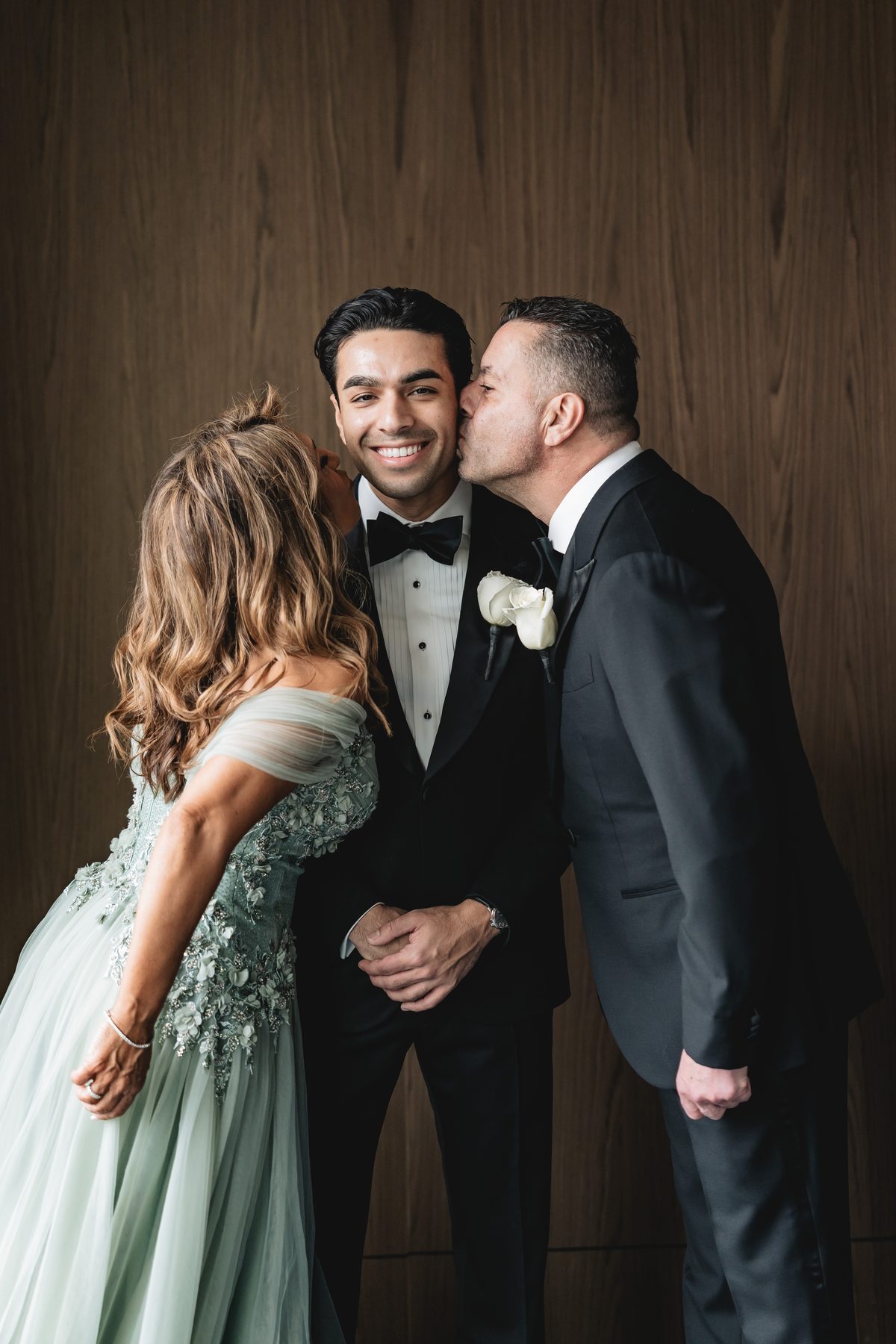 Jack and Natasha preparing on the morning of the wedding — Melbourne wedding photography by C2 Films
