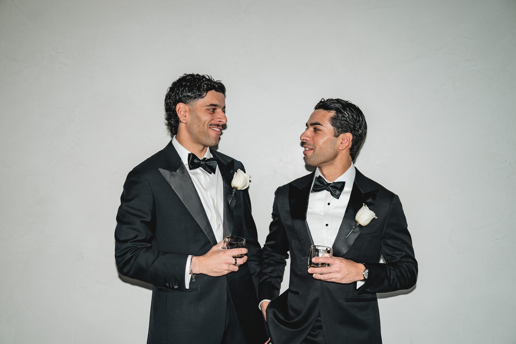 Jack and Natasha final details before the ceremony — Melbourne wedding photography by C2 Films