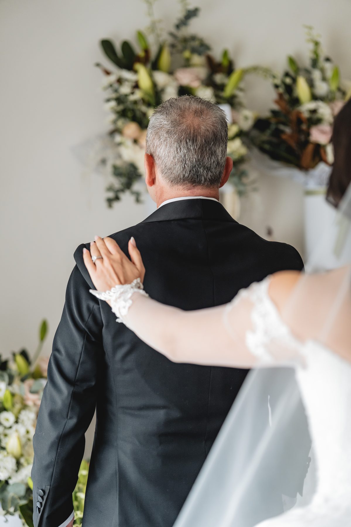 Jack and Natasha preparing on the morning of the wedding — Melbourne wedding photography by C2 Films