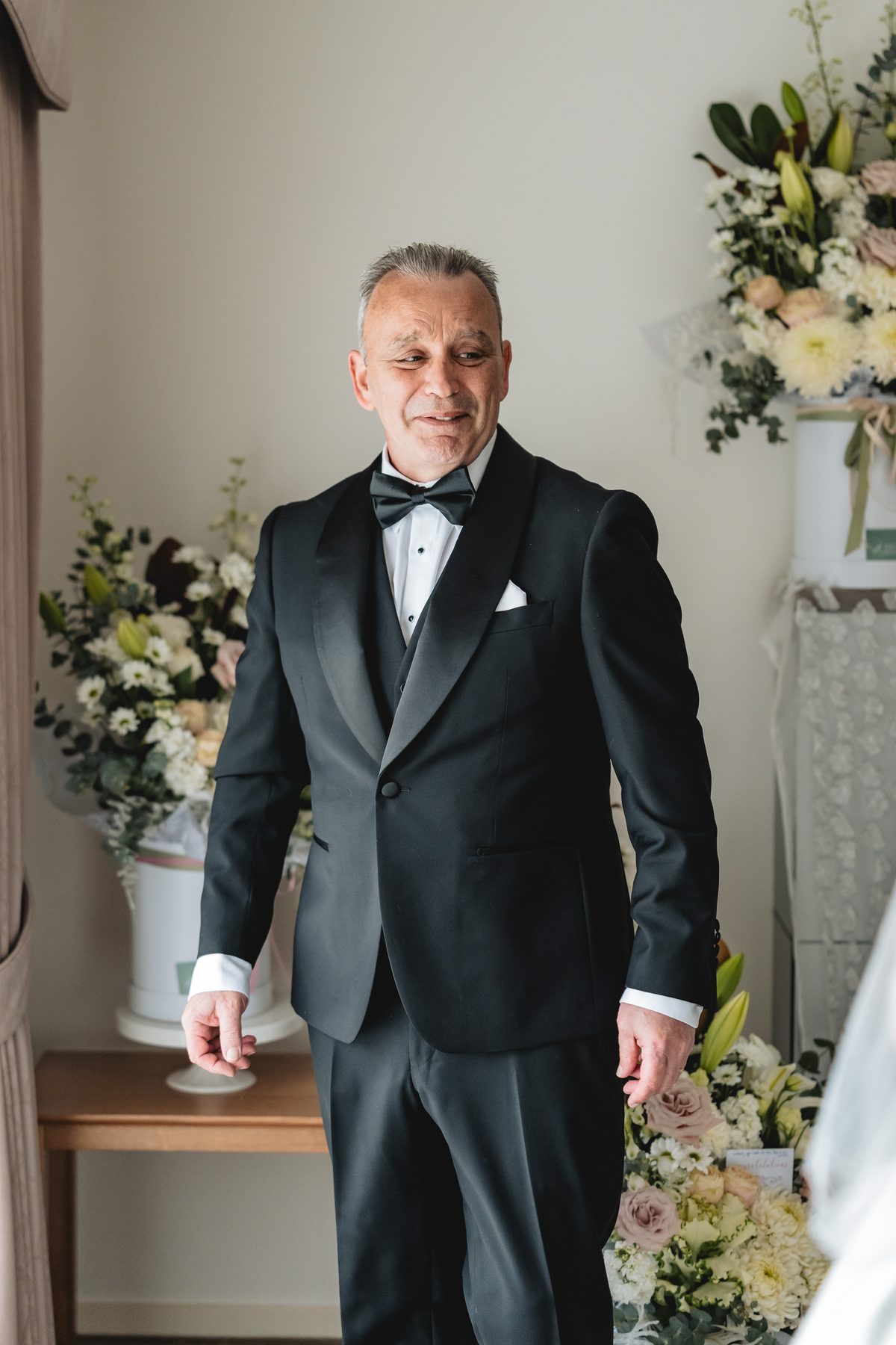 Jack and Natasha final details before the ceremony — Melbourne wedding photography by C2 Films