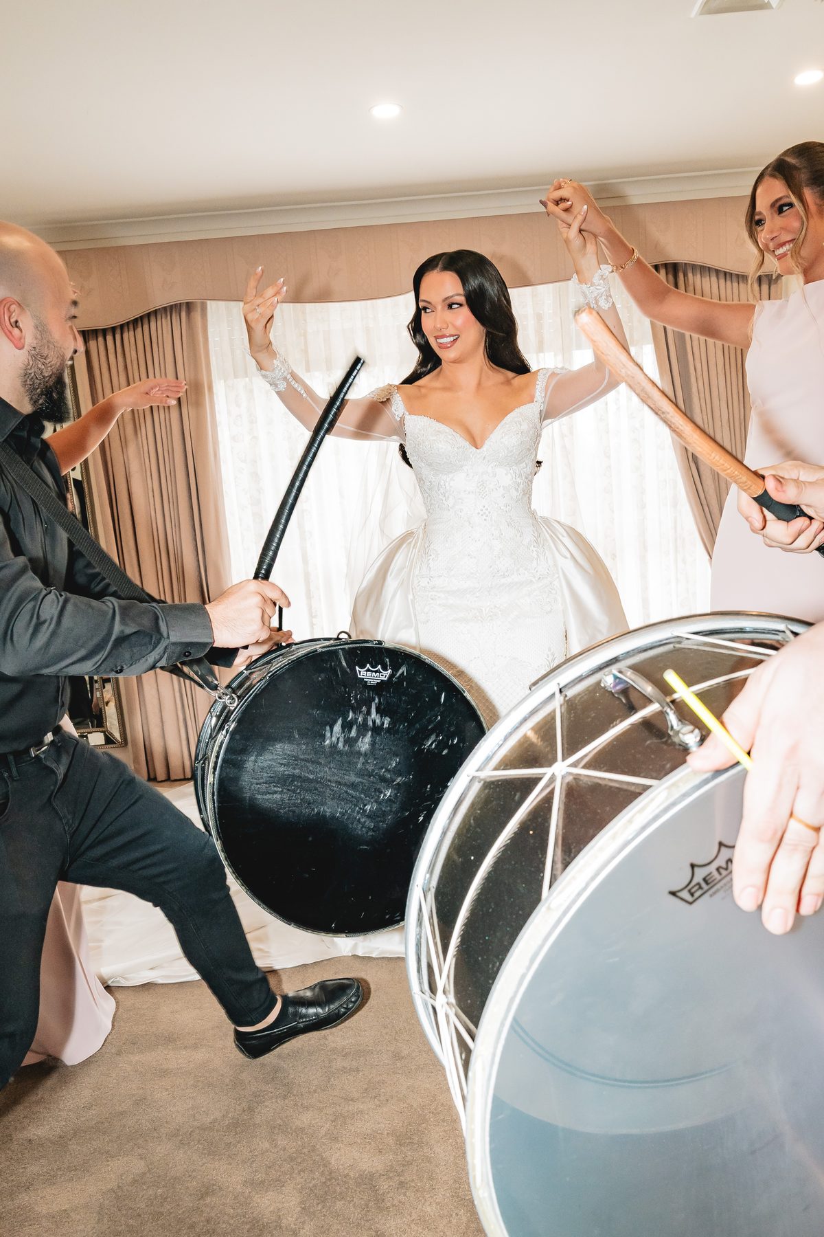 Jack and Natasha the marriage ceremony at St Patrick's Cathedral, Melbourne — C2 Films wedding photography
