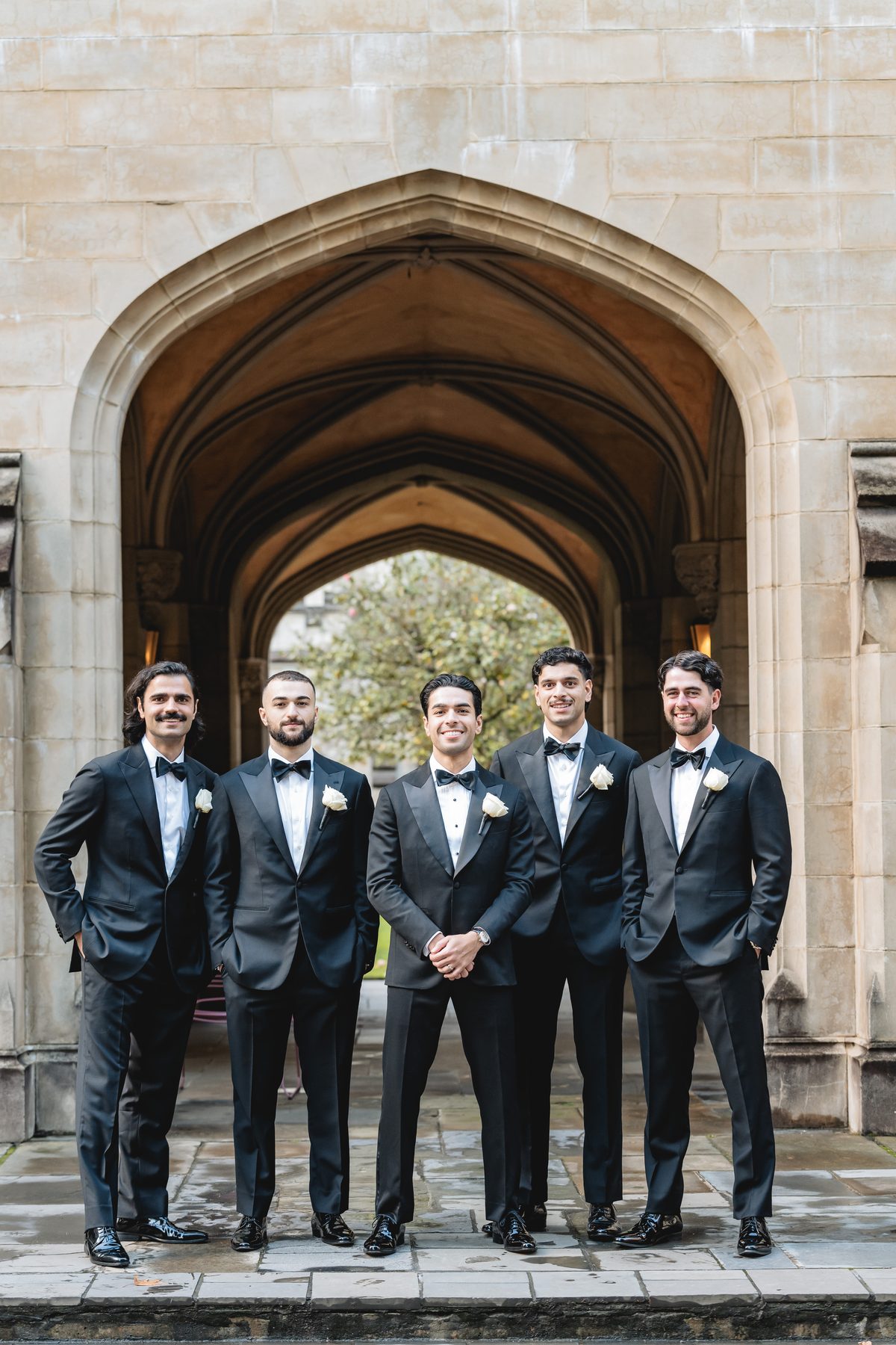 Jack and Natasha — bridal portraits on their wedding day at W Melbourne, by C2 Films