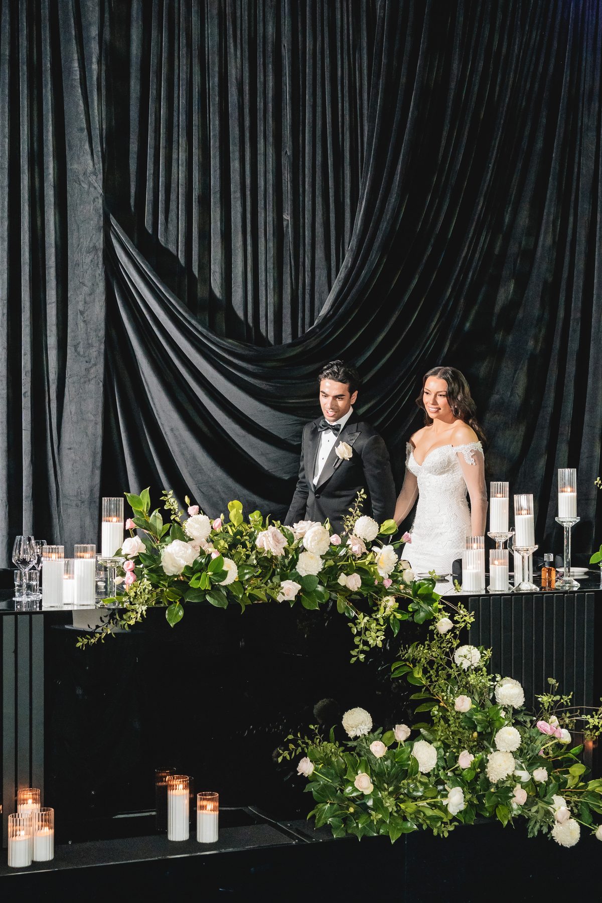 Jack and Natasha — the first dance at W Melbourne, Melbourne wedding photography by C2 Films
