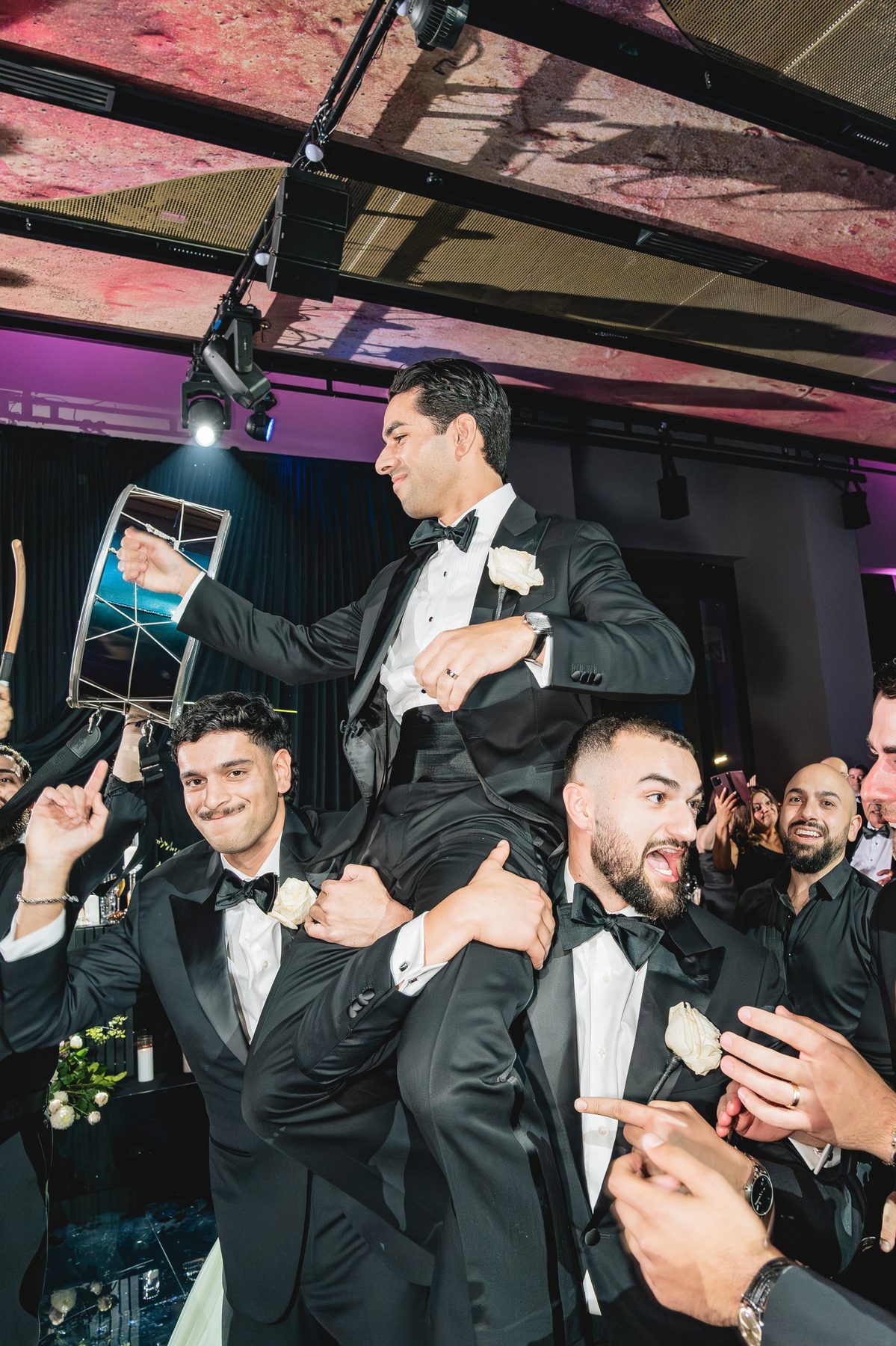 Jack and Natasha — the first dance at W Melbourne, Melbourne wedding photography by C2 Films