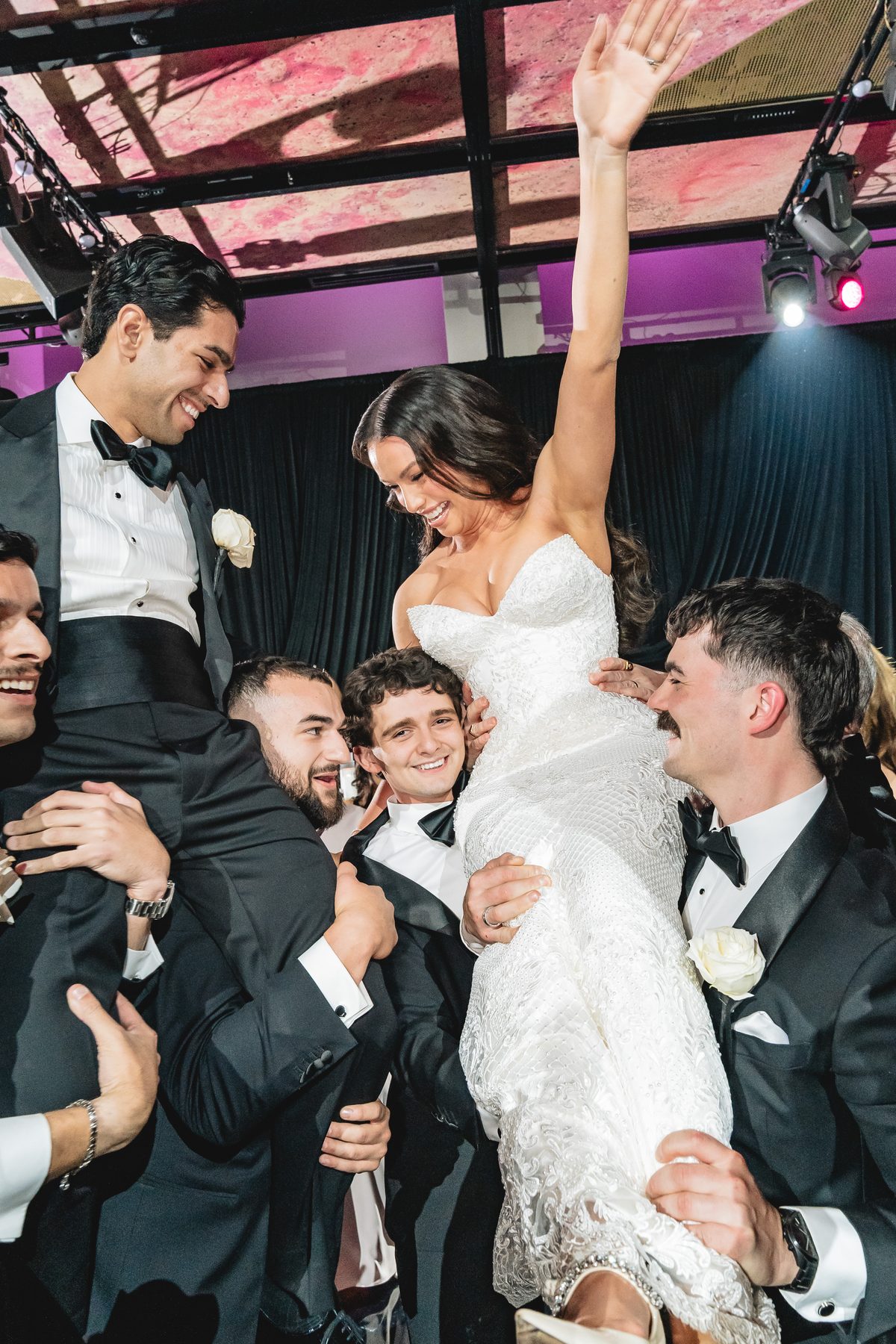 Jack and Natasha — speeches at the reception at W Melbourne, Melbourne wedding photography by C2 Films