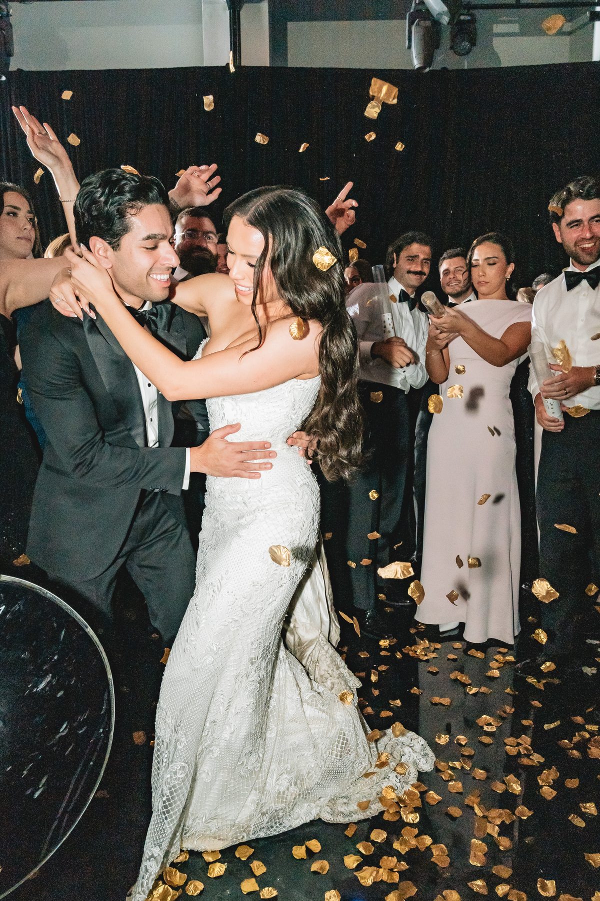 Jack and Natasha — the first dance at W Melbourne, Melbourne wedding photography by C2 Films