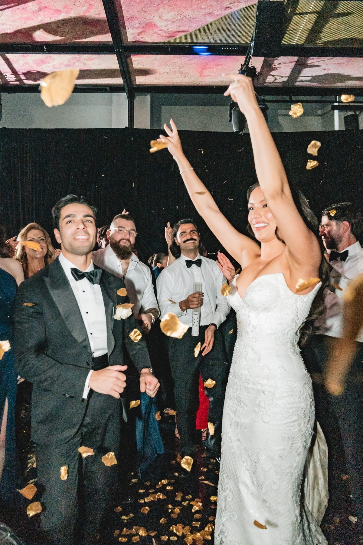 Jack and Natasha — speeches at the reception at W Melbourne, Melbourne wedding photography by C2 Films