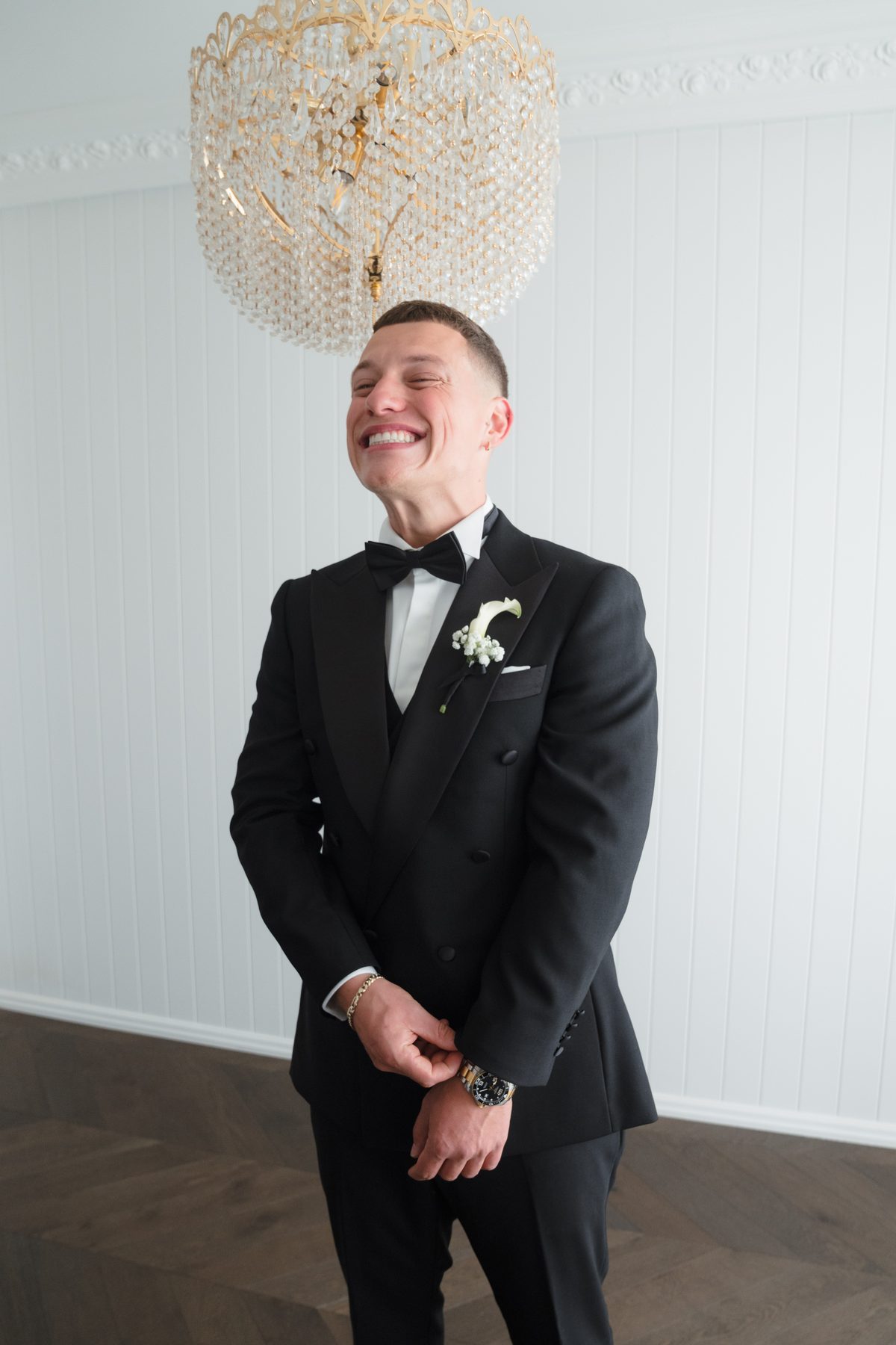 Jacob and Olivia the hours before the ceremony — Melbourne wedding photography by C2 Films
