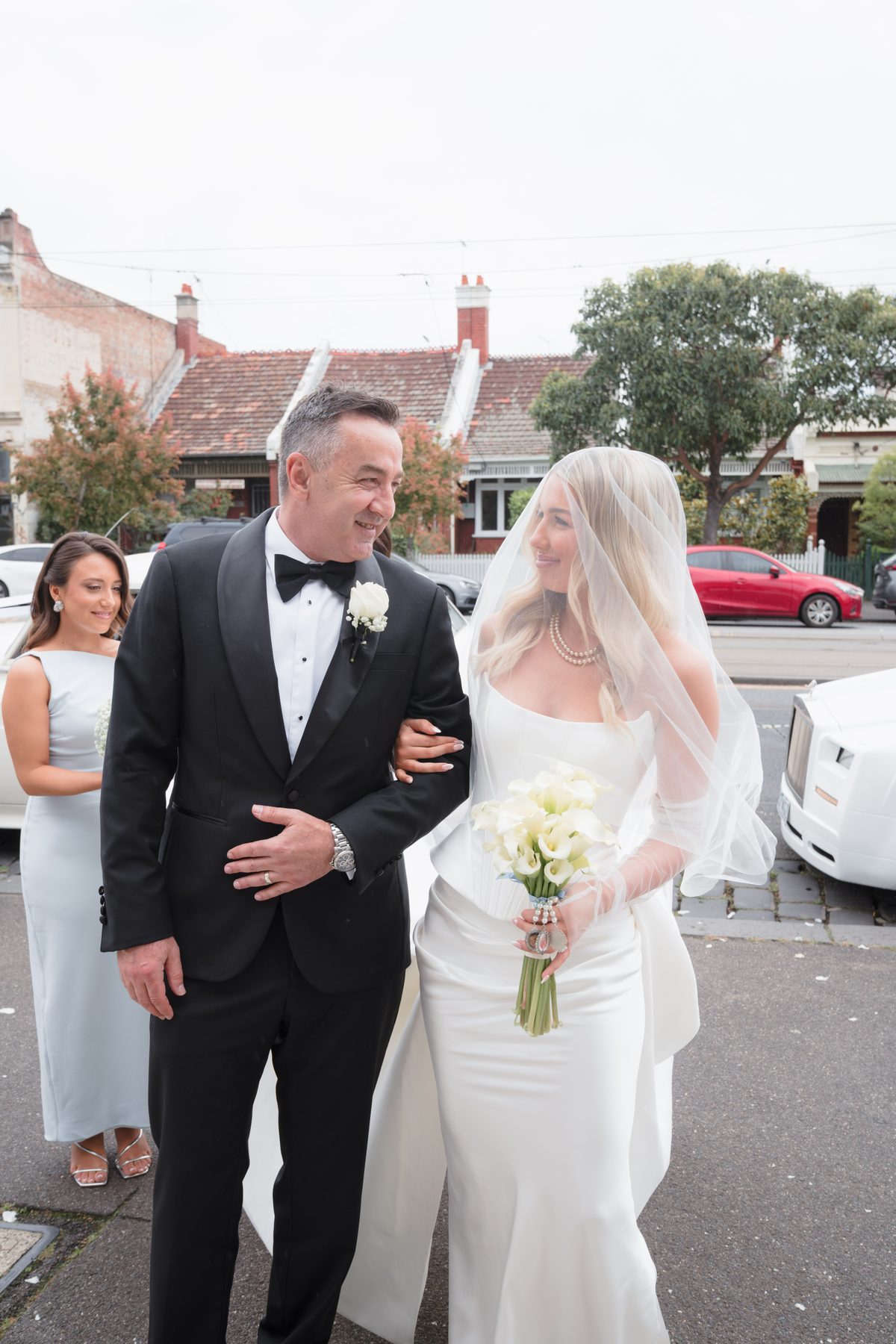 Jacob and Olivia preparing on the morning of the wedding — Melbourne wedding photography by C2 Films