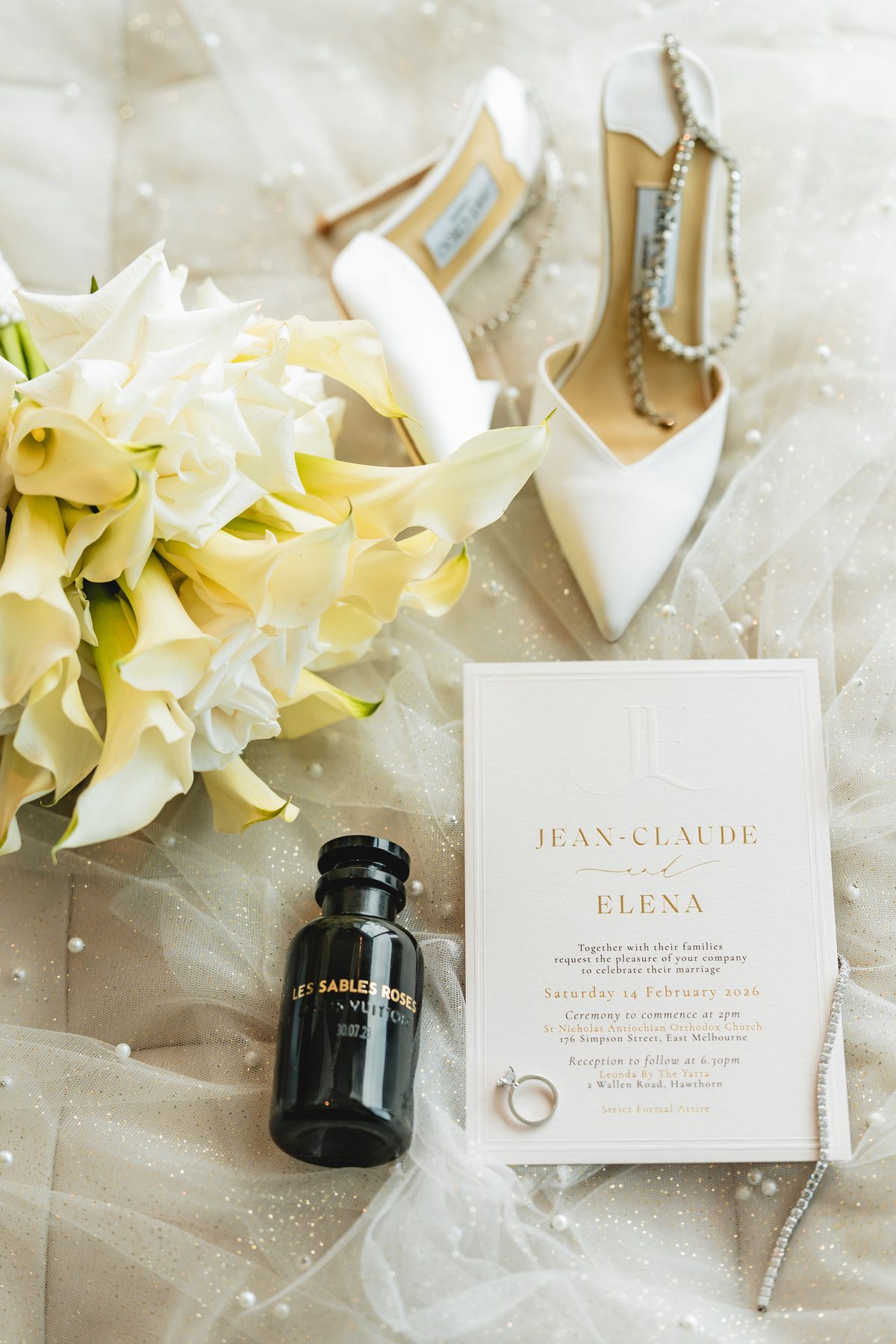 Jean-Claude and Elena preparing on the morning of the wedding — Melbourne wedding photography by C2 Films