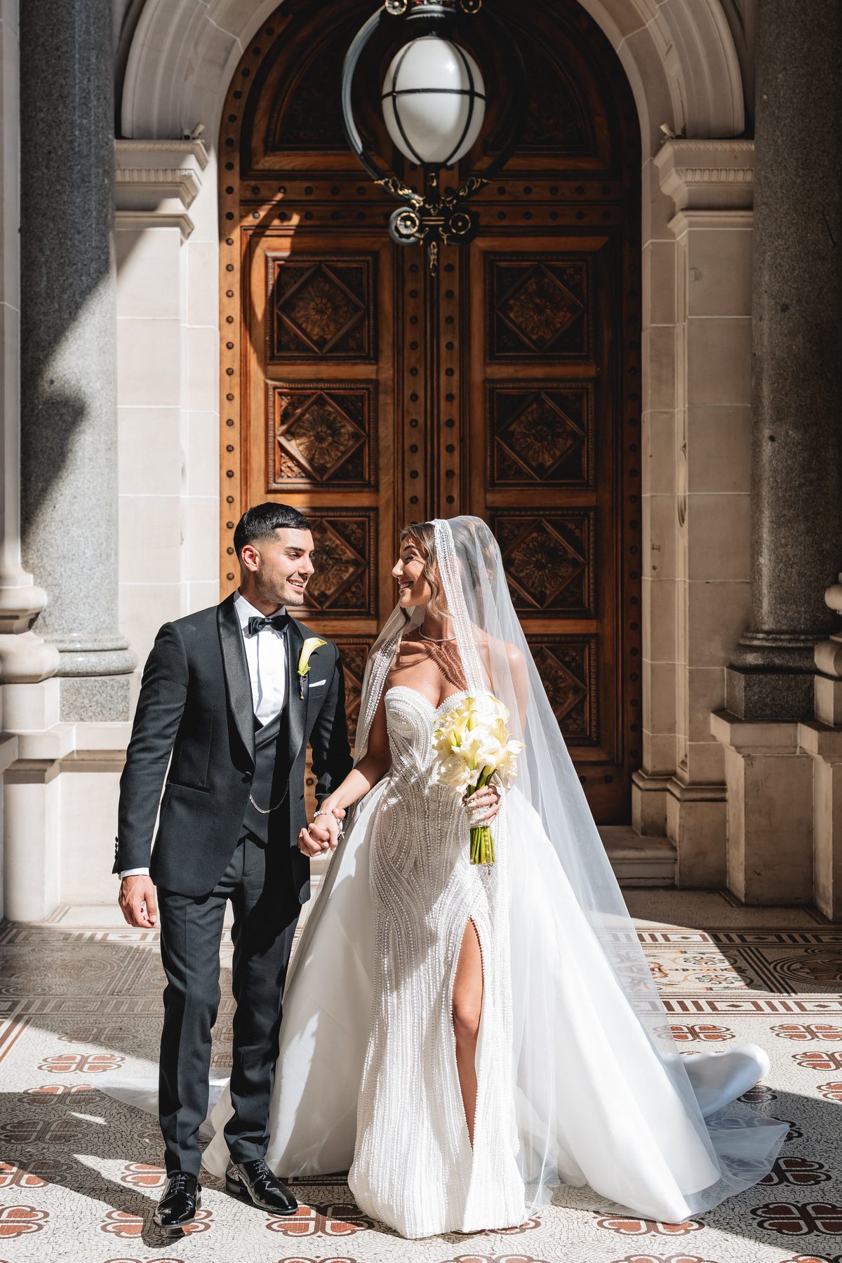 Jean-Claude and Elena the marriage ceremony at St Nicholas Greek Orthodox Church — C2 Films wedding photography