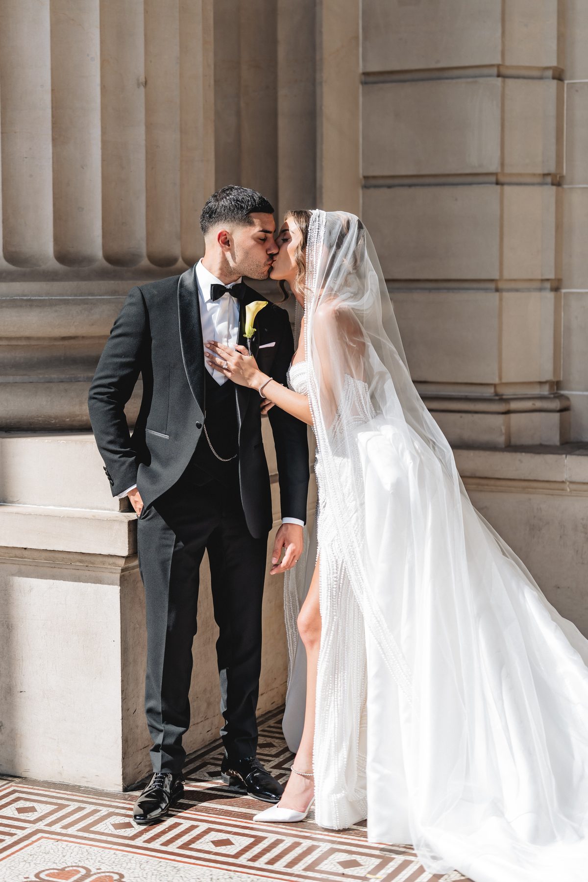 Jean-Claude and Elena the wedding ceremony at St Nicholas Greek Orthodox Church — C2 Films wedding photography