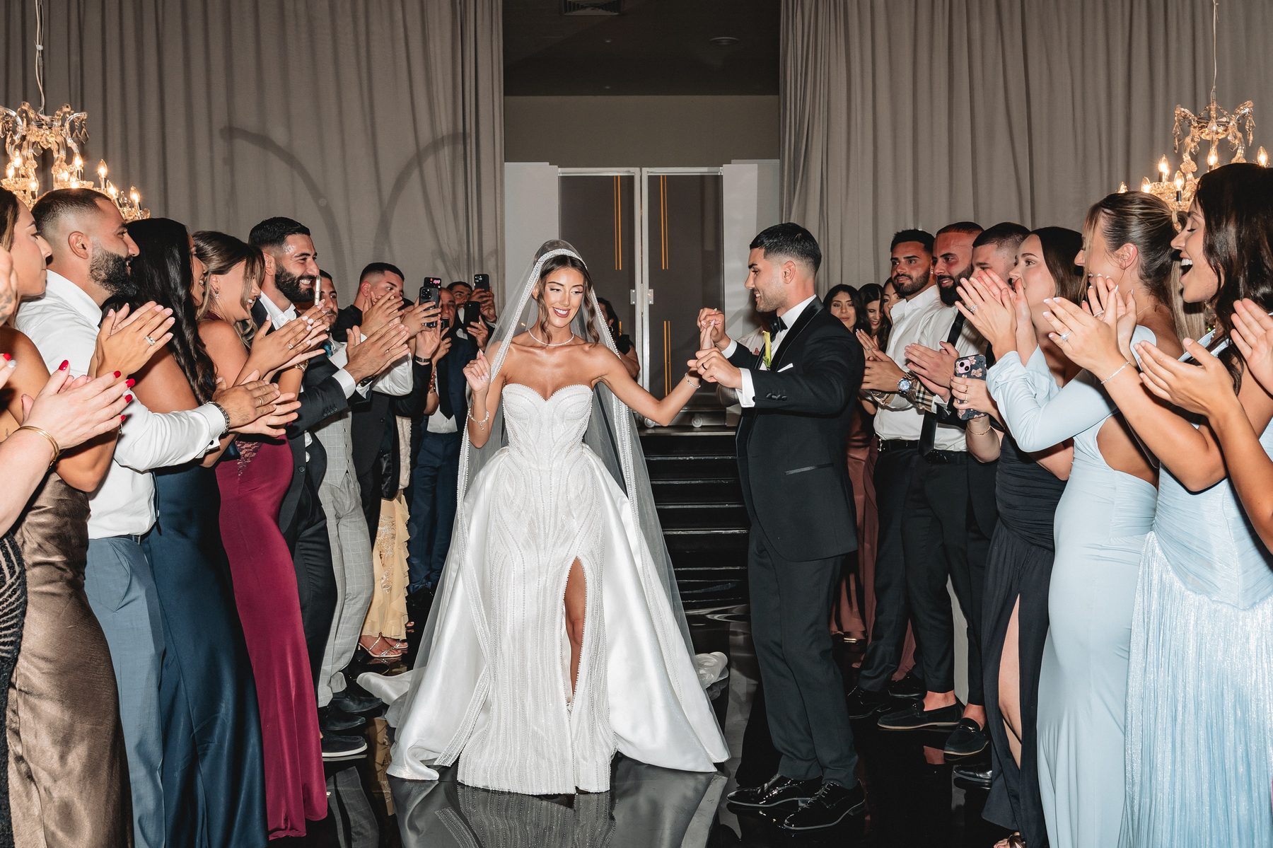 Jean-Claude and Elena — during the reception at Leonda by the Yarra, Melbourne wedding photography by C2 Films