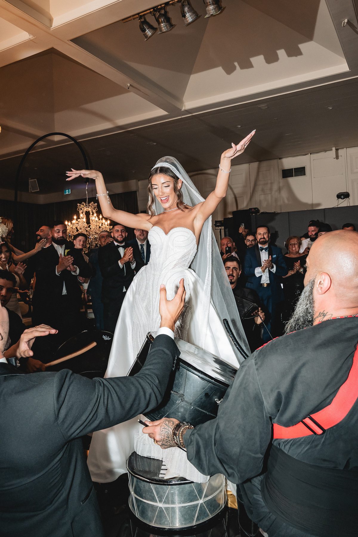 Jean-Claude and Elena — speeches at the reception at Leonda by the Yarra, Melbourne wedding photography by C2 Films