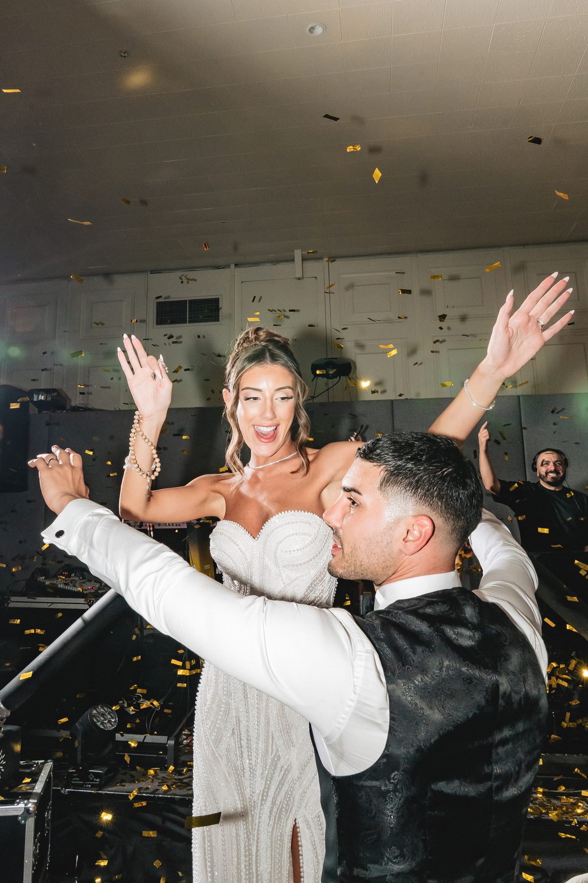 Jean-Claude and Elena — the first dance at Leonda by the Yarra, Melbourne wedding photography by C2 Films