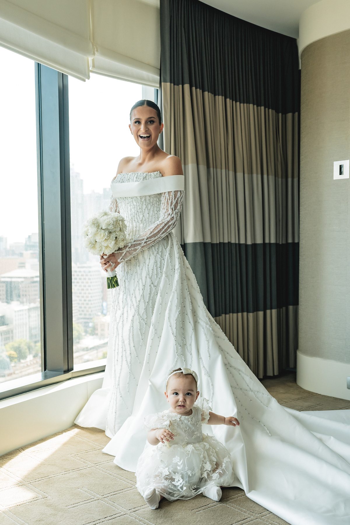 Mo and Elyse bridal preparation — Melbourne wedding photography by C2 Films