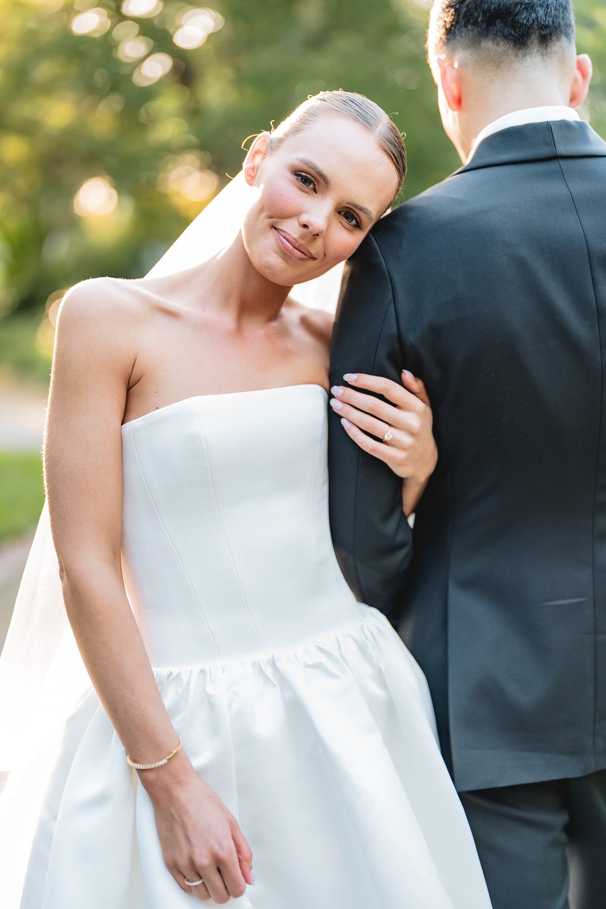 Simon and Sara — bridal party portraits on their wedding day at Carousel, Albert Park, by C2 Films