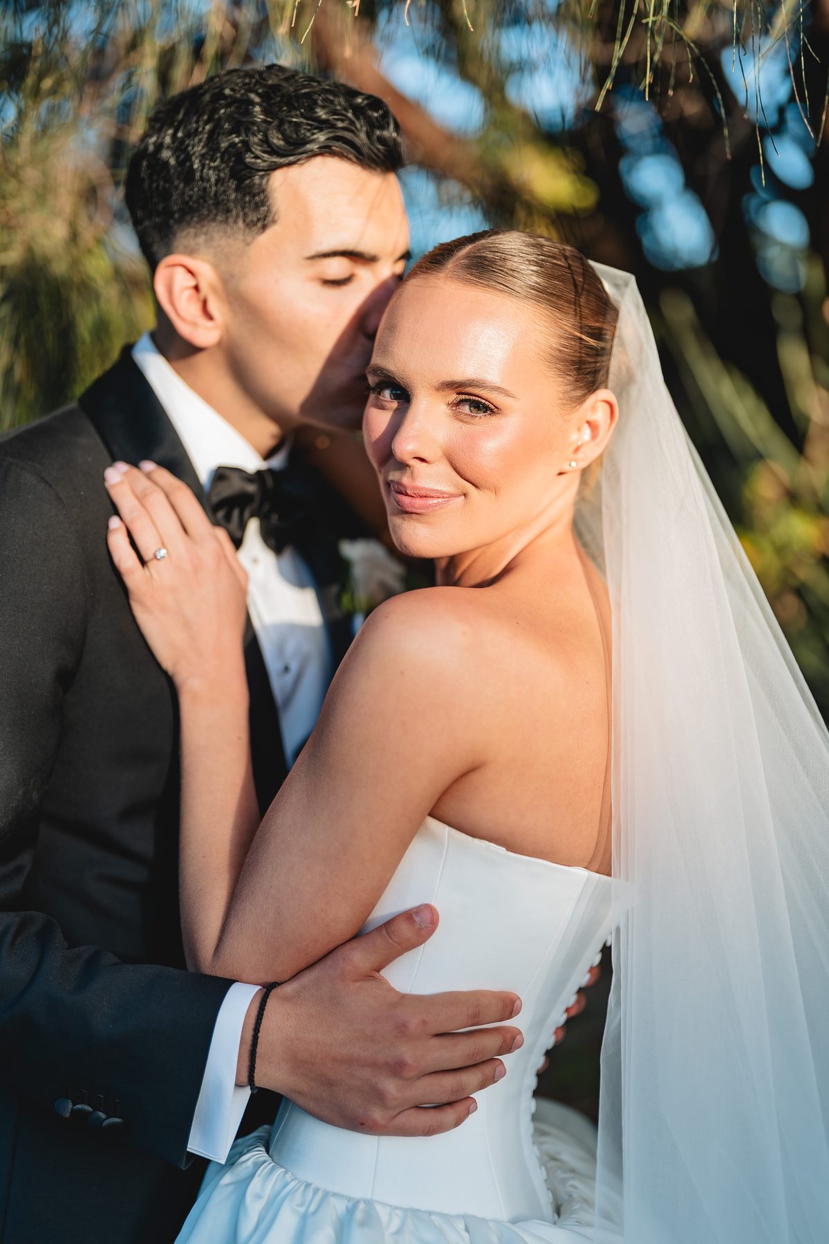 Simon and Sara — during the reception at Carousel, Albert Park, Melbourne wedding photography by C2 Films