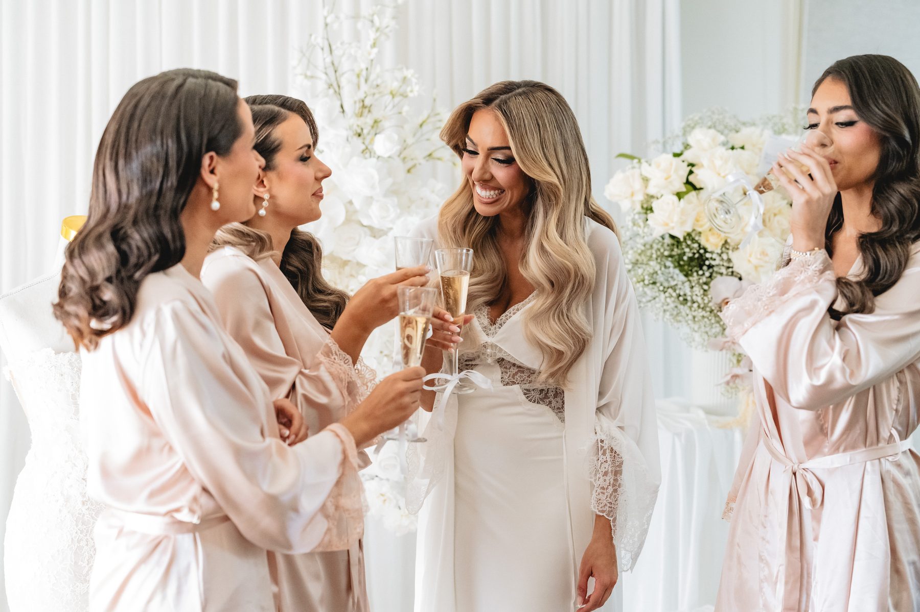 Toni and Suzie final details before the ceremony — Melbourne wedding photography by C2 Films