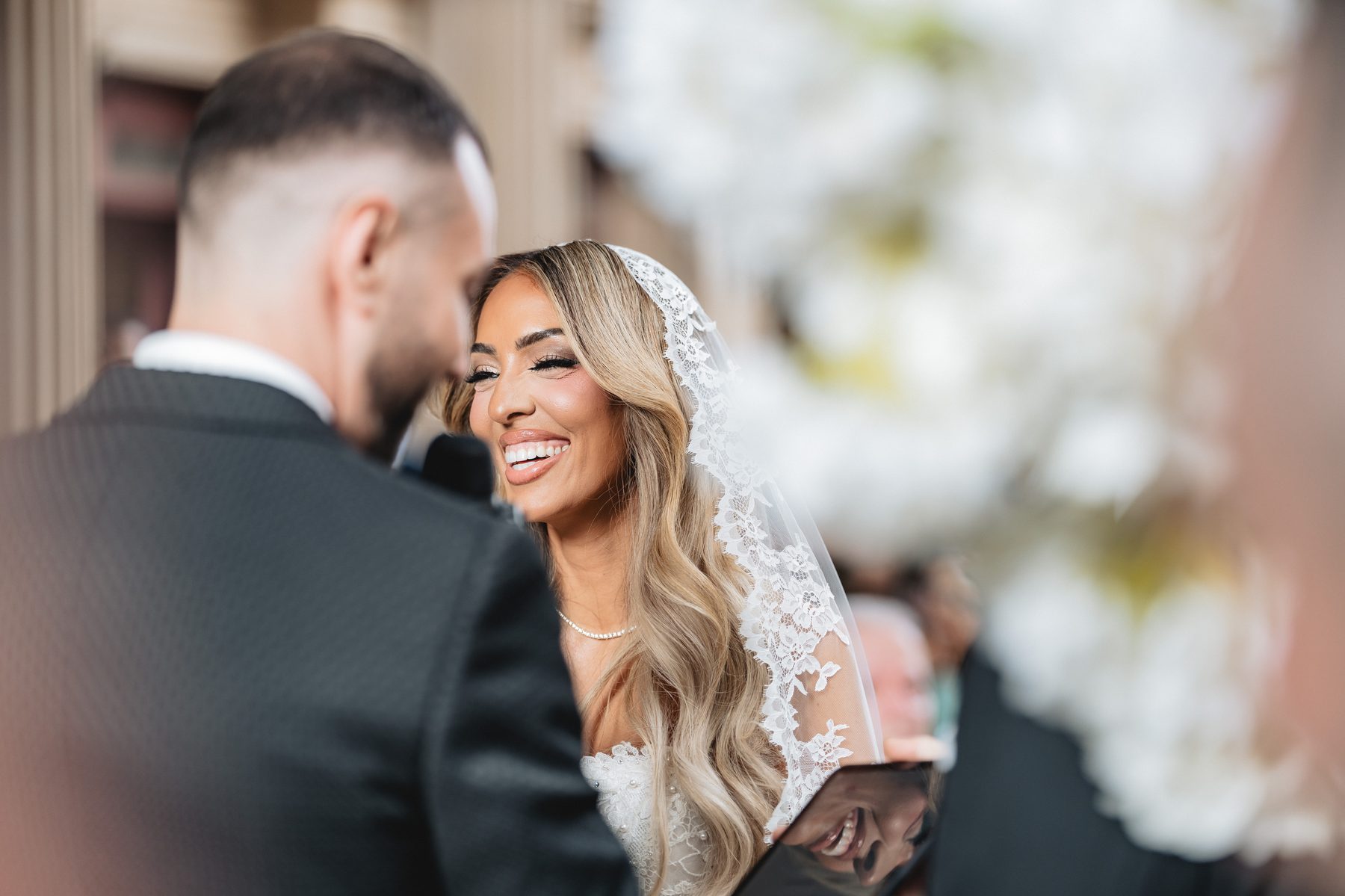 Toni and Suzie the wedding ceremony at Melbourne Town Hall — C2 Films wedding photography