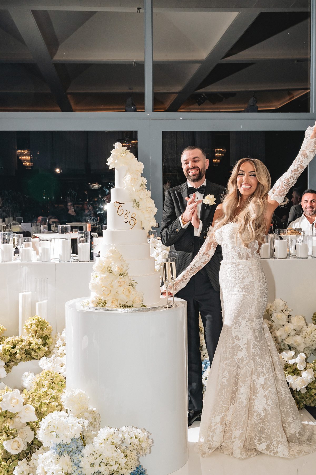 Toni and Suzie — during the reception at Leonda by the Yarra, Melbourne wedding photography by C2 Films