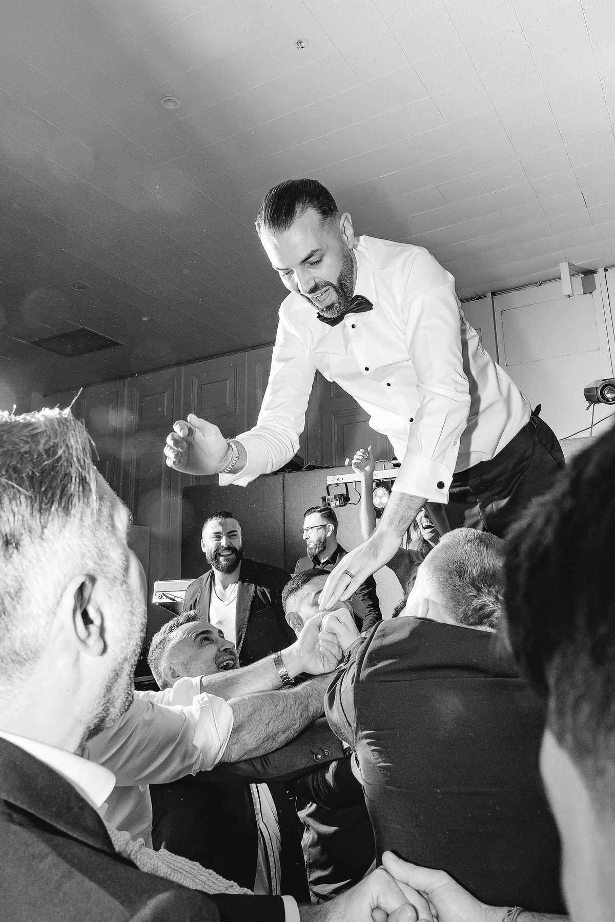 Toni and Suzie — speeches at the reception at Leonda by the Yarra, Melbourne wedding photography by C2 Films